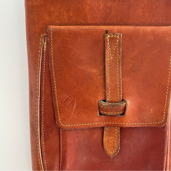 FRYE leather travel passport bag - Picture 3 of 6